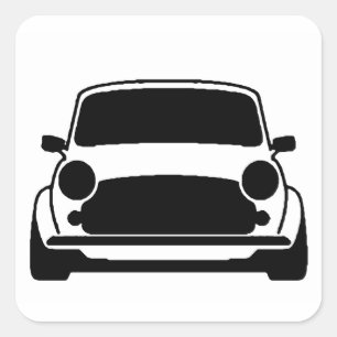 Adesivo Quadrado Mini plana e simples