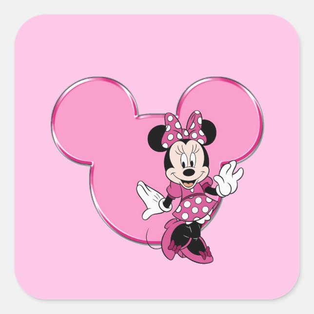 Adesivo Quadrado Minni (Frente)