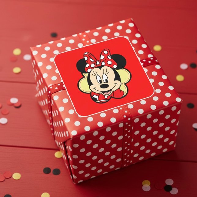 Adesivo Quadrado Minnie (Criador carregado)