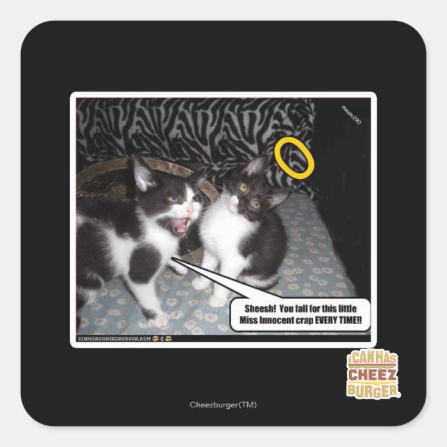 Adesivo Quadrado Miss Innocent (Frente)