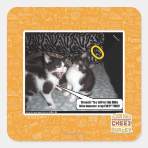 Adesivo Quadrado Miss Innocent