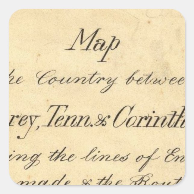 Adesivo Quadrado Mississippi 7 (Frente)