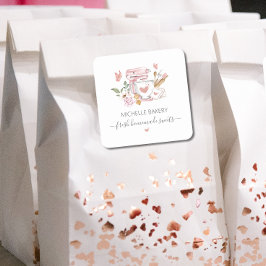 Adesivo Quadrado Misturador de bancas de aquarela