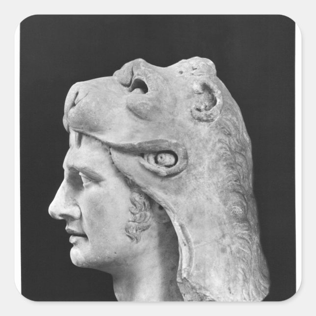 Adesivo Quadrado Mithradates VI Eupator, Rei do Pontus (Frente)