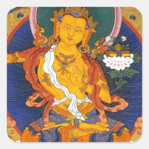 ADESIVO QUADRADO MITOLOGIA DE MANJUSHRI TIBET