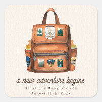 Mochila de Aventura + Chá de fraldas de Garrafas