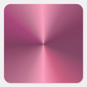 Adesivo Quadrado Modelo Cor-de-Rosa Elegante Olhar Metálico Tendênc