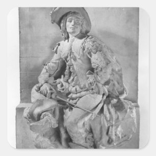 Adesivo Quadrado Modelo do Monumento a Alexandre Dumas Pere