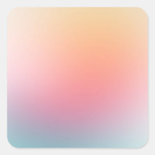 Adesivo Quadrado Modelo em Branco Colorido Amarelo Rosa Azul Roxo