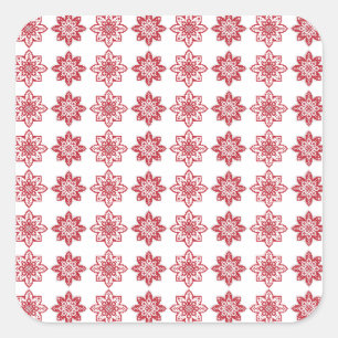 Adesivo Quadrado Modelo geométrico IV do sinal SUN letão tradicio