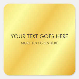 Adesivo Quadrado Modelo Personalizado Adicione Seu Texto Nome Monog