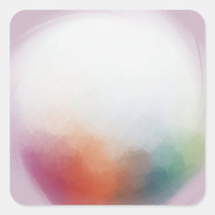 Adesivo Quadrado Modelo personalizado de arte abstrato colorido mod