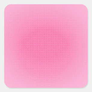Adesivo Quadrado Modelo personalizado em cor rosa elegante em branc