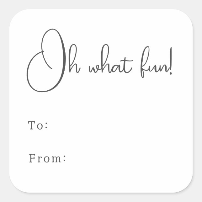 Adesivo Quadrado Modern Boho Oh Que Divertido De (Frente)