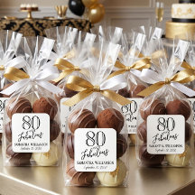 Moderno 80 e Fabuloso Nome Data Aniversário 