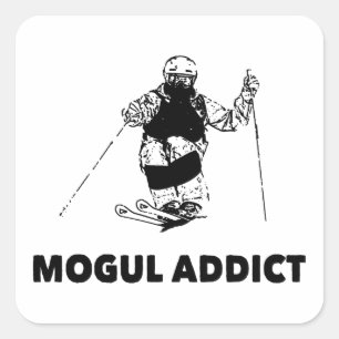 Adesivo Quadrado Mogul Addict
