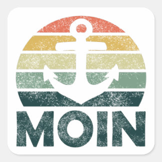 Adesivo Quadrado Moin North Germany Anchor North Sea Squ