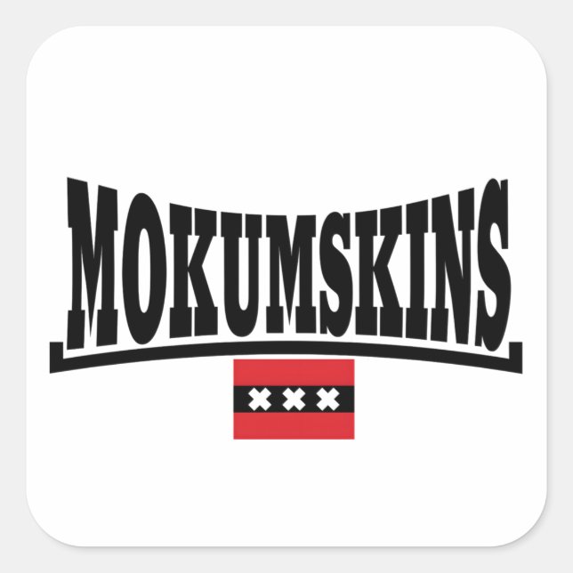 Adesivo Quadrado Mokumskinsstickers (Frente)
