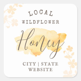 Adesivo Quadrado Mola de Cana-de-Cama Selvagem