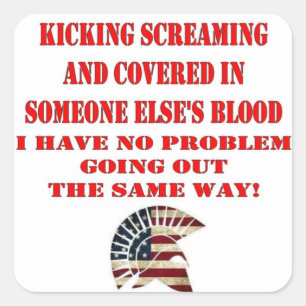 ADESIVO QUADRADO MOLON LABE