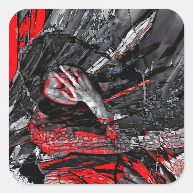 Adesivo Quadrado Molten Soul (Frente)