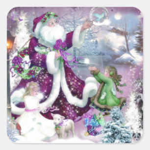 Adesivo Quadrado Momentos Mágicos