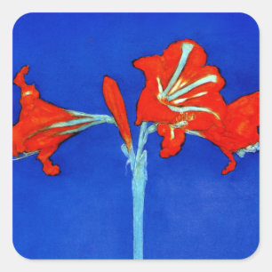 Adesivo Quadrado Mondrian Amaryllis Stickers