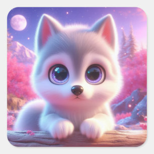 Adesivo Quadrado "Monica"