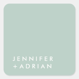 Adesivo Quadrado monograma,nome,