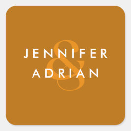 Adesivo Quadrado monograma,nome,