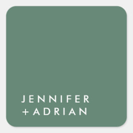 Adesivo Quadrado monograma,nome,