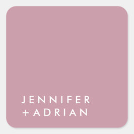 Adesivo Quadrado monograma,nome,