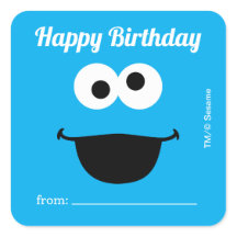 Monstro de cookies | Presente de - Aniversário