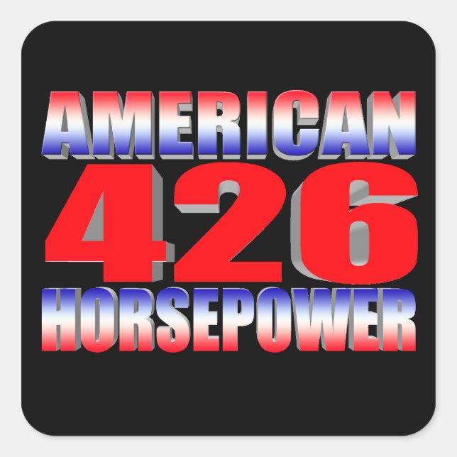 Adesivo Quadrado monstro do modelo 426 (Frente)