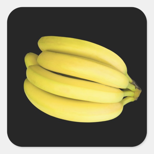 Adesivo Quadrado Monte de bananas (Frente)
