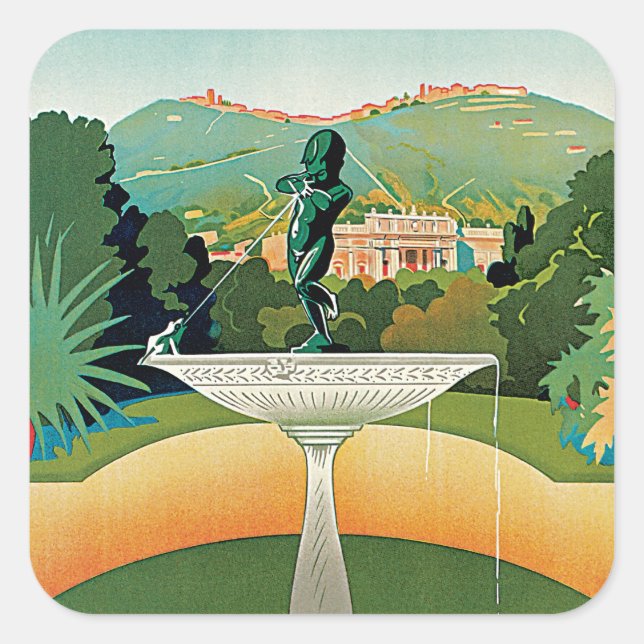 Adesivo Quadrado Montecatini (Frente)