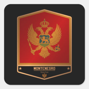 Adesivo Quadrado Montenegro