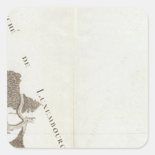 Adesivo Quadrado Montmedy, Longwy, Bouillon