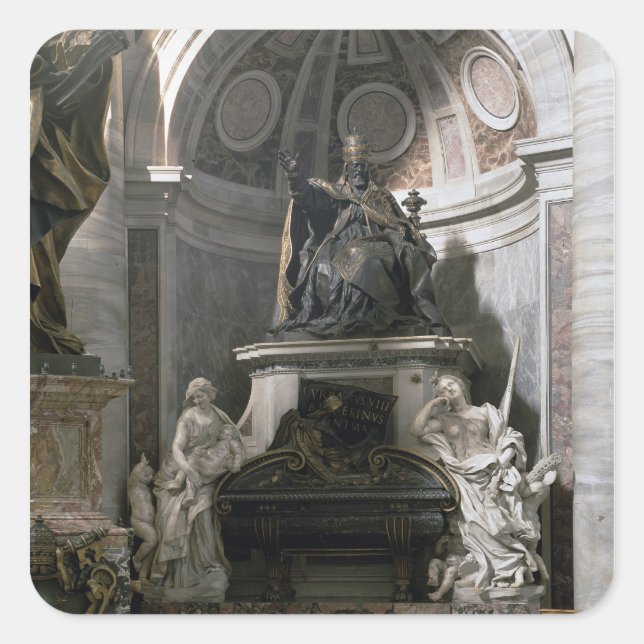 Adesivo Quadrado Monumento ao Urban VIII (Frente)