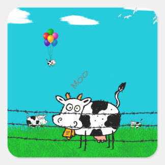 Adesivo Quadrado Moo