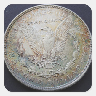 Adesivo Quadrado Morgan Dollar Sticker