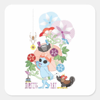 ADESIVO QUADRADO MORNING GREY ALIEN