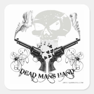 Adesivo Quadrado Morto Mans-Sticker