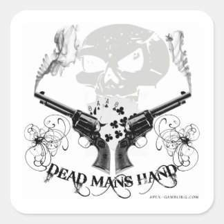 Adesivo Quadrado Morto Mans-Sticker