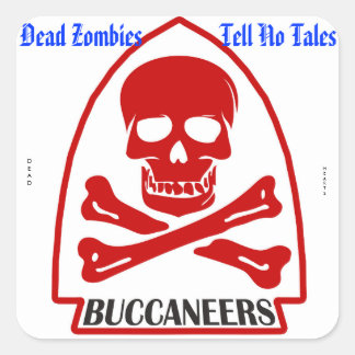 Adesivo Quadrado Mortos