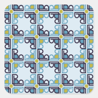 Adesivo Quadrado Mosaico Renascentista italiano moderno