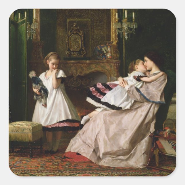 Adesivo Quadrado Motherly Love (Frente)