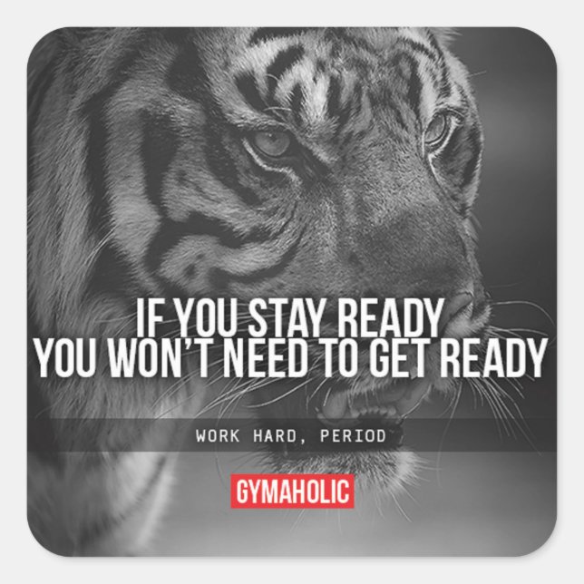 Adesivo Quadrado Motivação da Construção de Portos (Frente)