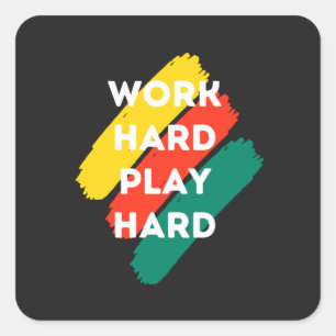 Adesivo Quadrado Motivação de Moção e Texto Positivo