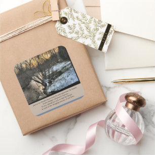 Adesivo Quadrado Motivos de nossas Vidas Inspiracionais